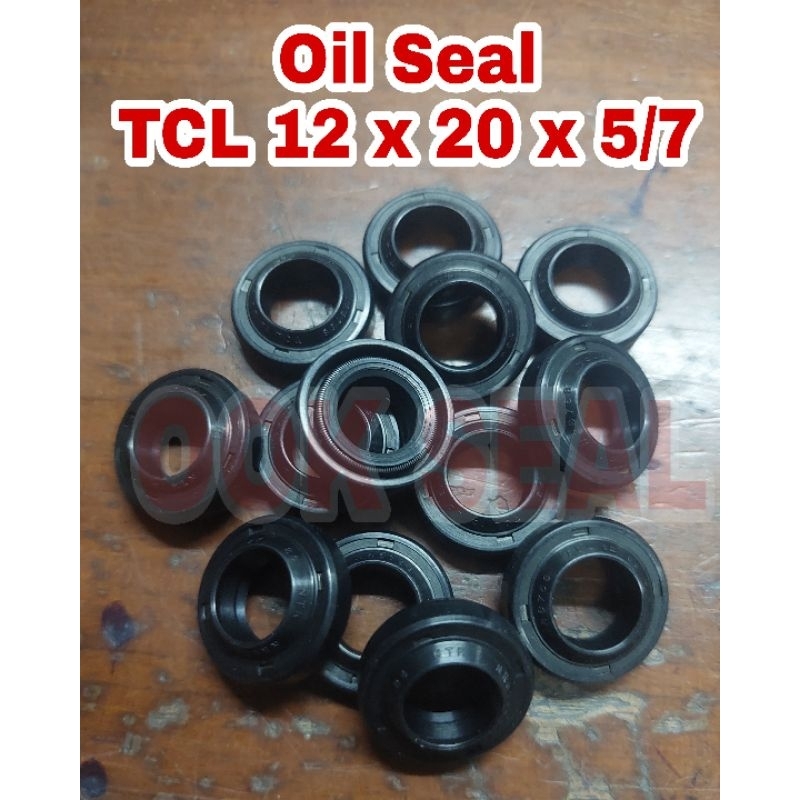 Oil Seal TCL 12 x 20 x 5/7 / USH 12 x 20 x 5 / Seal Set Lakoni