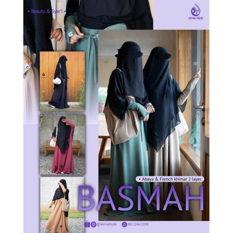 BASMAH abaya | abaya daily | gamis daily best seller