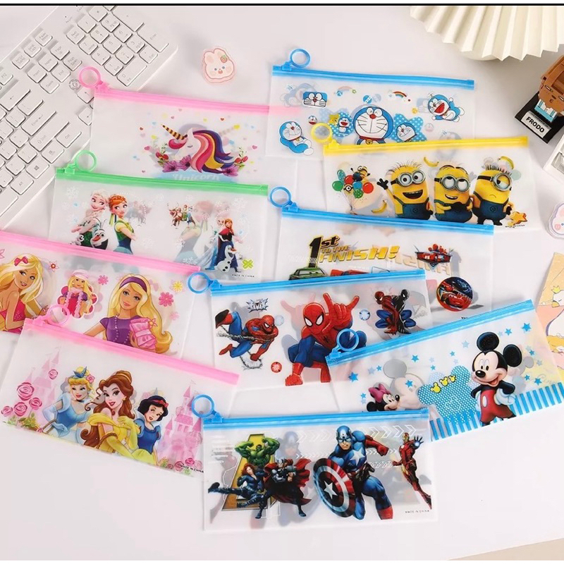 Tempat Pensil/Tempat Pensil Cowok/ Tempat Pensil Cewek/ Tempat Pensil Zipper/ Tempat Pensil Pouch