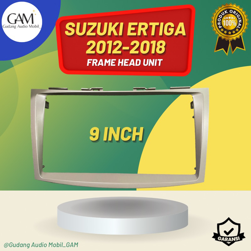FRAME HEAD UNIT 9 INCH SUZUKI ERTIGA / SWIFT 2012-2018