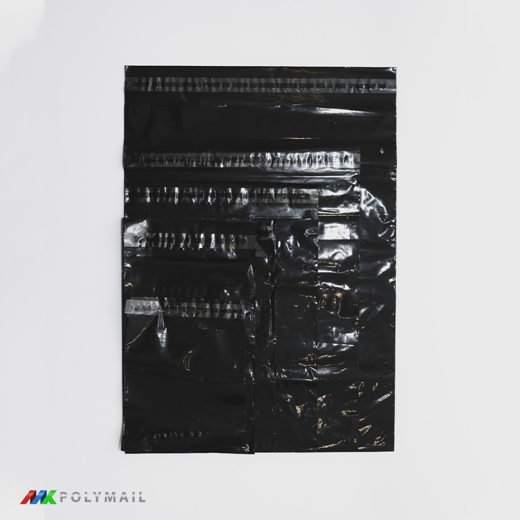 

IK6 POLYMAILER 100PCS 25x35CM HITAM GLOSSY PLASTIK PACKING