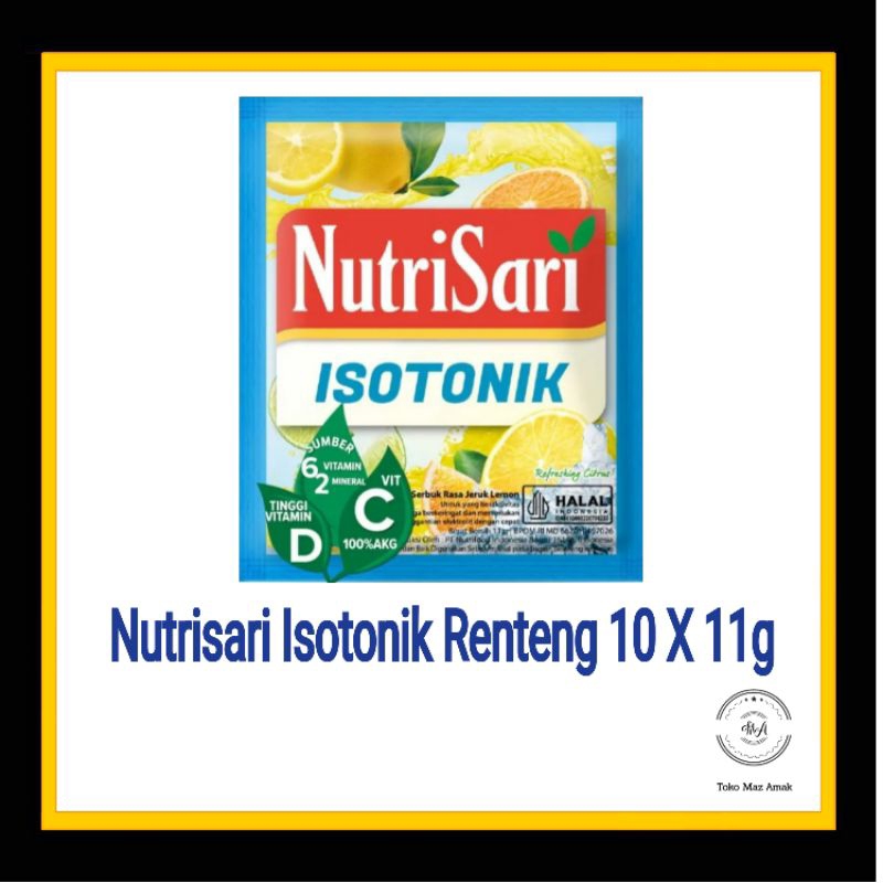 

Nutrisari Isotonik renteng 10 X 11g