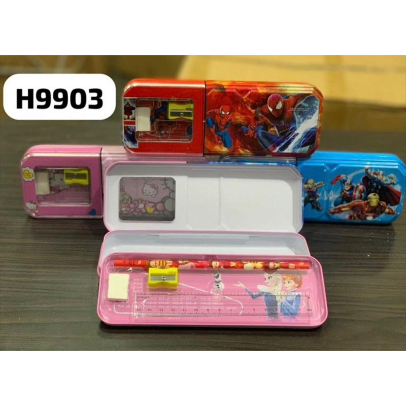 

Kotak Pensil / Tempat Pensil Karakter Free Alat Tulis - tempat pensil H9903 -