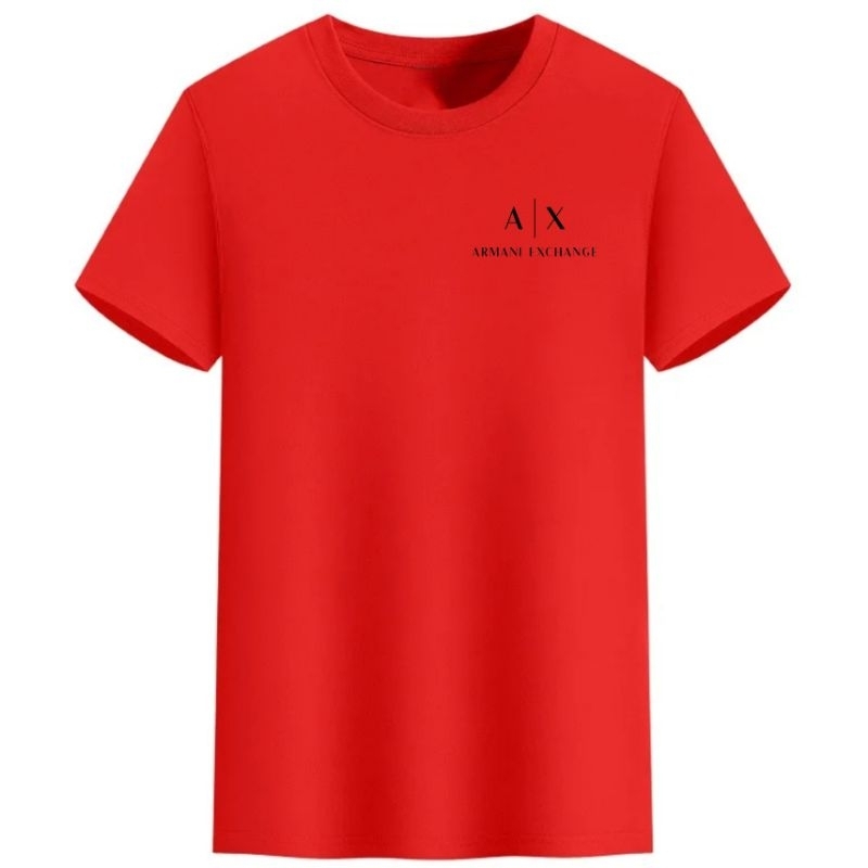 Baju Pria AX Kaos Oblong Cowok Baju Tshirt Pria Lengan Pendek Atasan Dewasa Lelaki Cod