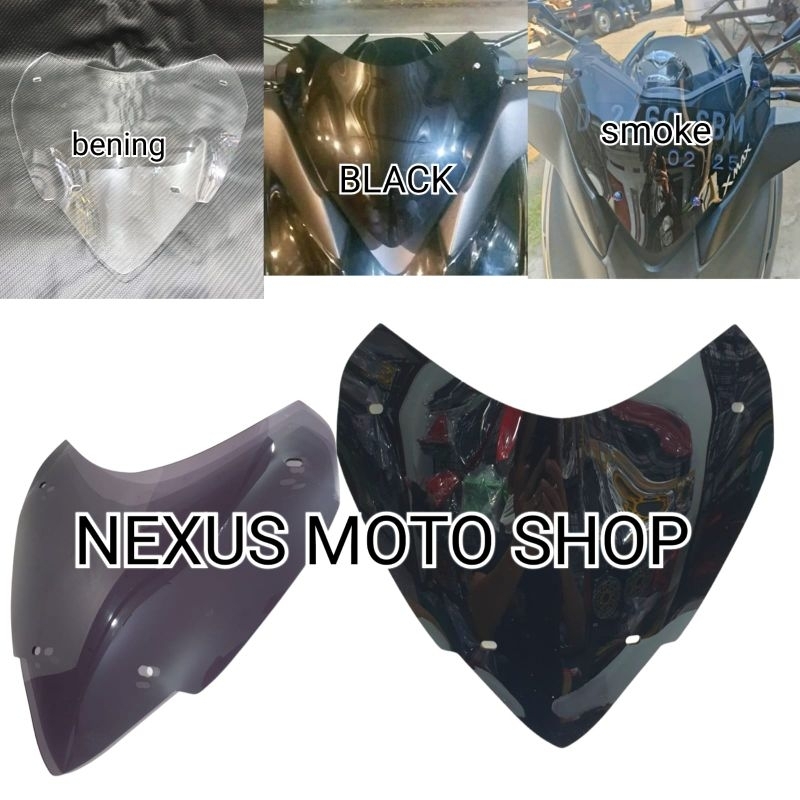 windshield xmax visor pendek xmax windshield eropa sporty xmax lama