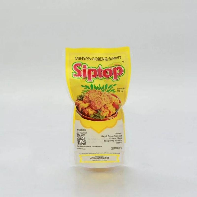 MINYAK GORENG SIPTOP KEMASAN 500 ML