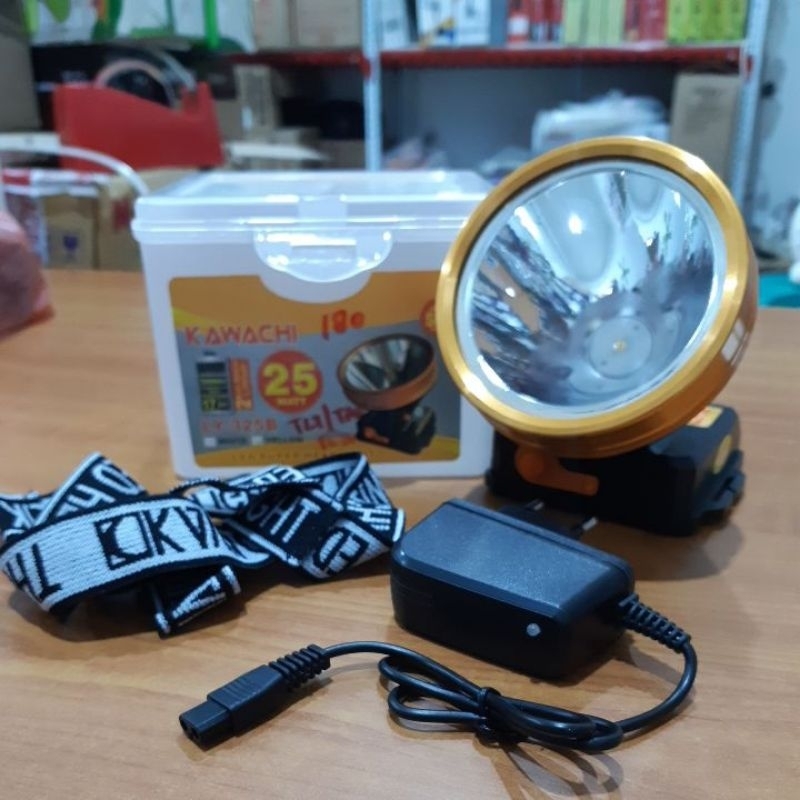 Senter Kepala Kawachi 25W LY-325B kuning