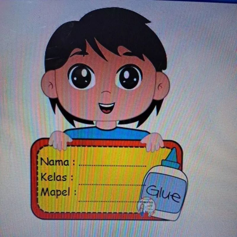 

Stiker Buku Mata Pelajaran | Mapel Anak Waterproof