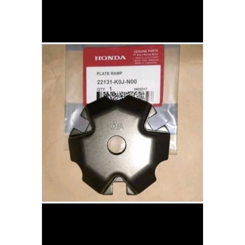 PLAT BESI TUTUP RUMAH ROLLER BEAT LED 2020 HONDA GENIO AHM KOJ