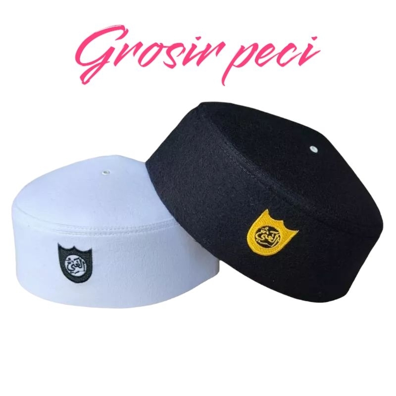 Peci Songkok Malaysia Kopyah Uje Motif Bordir/peci uje peci malasia beludru logo bordir PECI SONGKOK