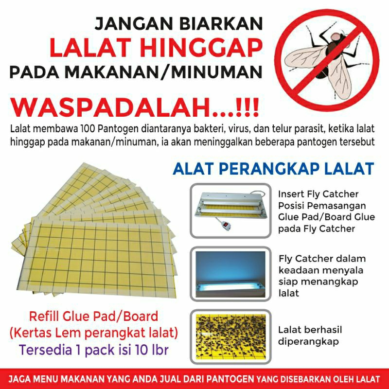 

Glue Pad/ glue board/kertas Lem Perangkap Lalat.