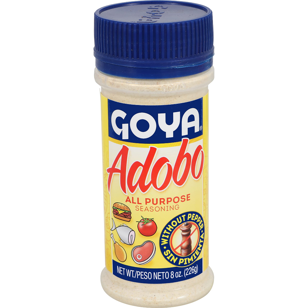 

Goya Adobo All Puspose Seasoning without Pepper Bumbu Serbaguna USA Tanpa Lada