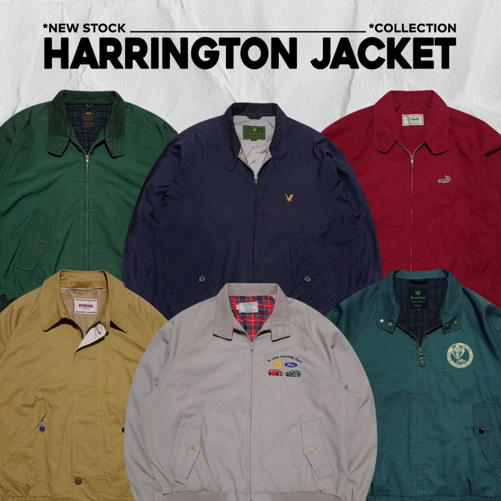 HARRINGTON JACKET | JAKET HARRINGTON | HARRINGTON | HARINGTON | JAKET VINTAGE | VINTAGE JACKET | FLI