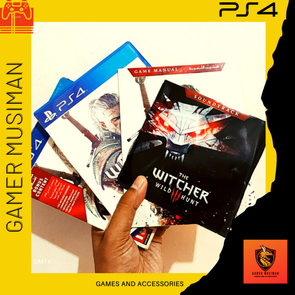 BD PS4 THE WITCHER 3 - SECOND MURAH