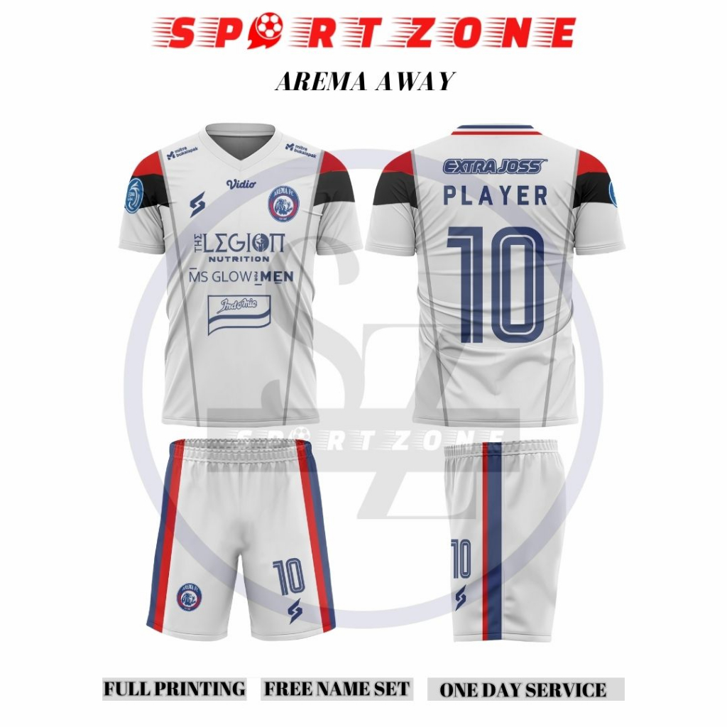 Jersey baju bola Arema away 2022-2023  premium