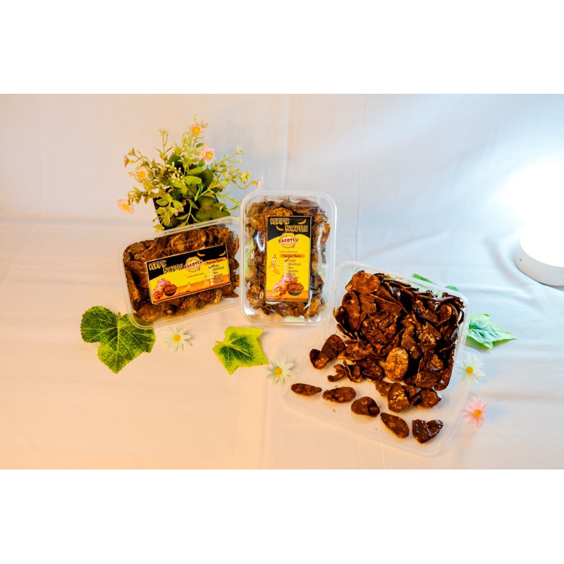 

keripik bacotlu//coklat