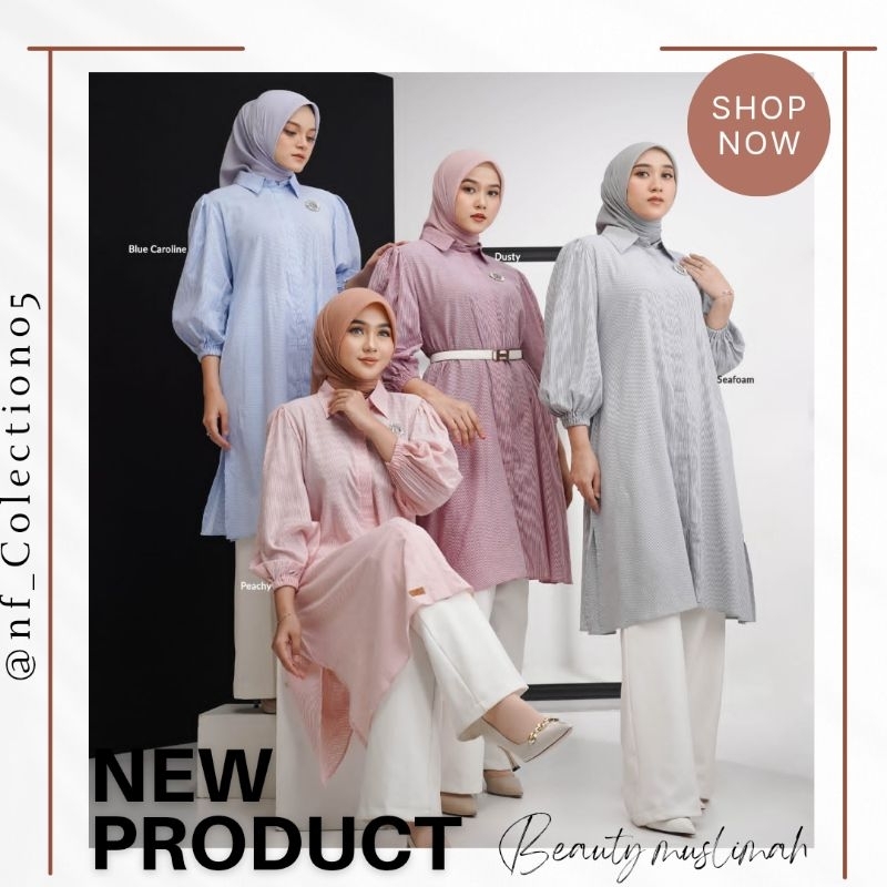 TERMURAH ‼️Zayya tunik nadheera Luxury ||  baju atasan wanita dewasa terbaru || baju atasan wanita d