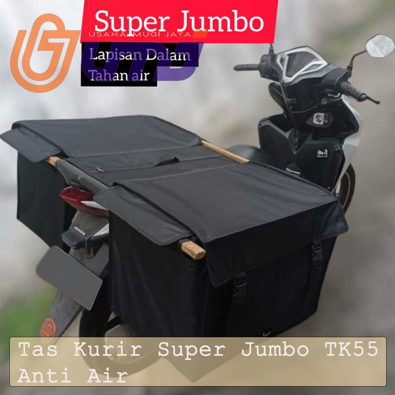 Tas Kurir Super Jumbo TK55  Tas Ronjot Kurir Motor Anti Air Bahan Tebal