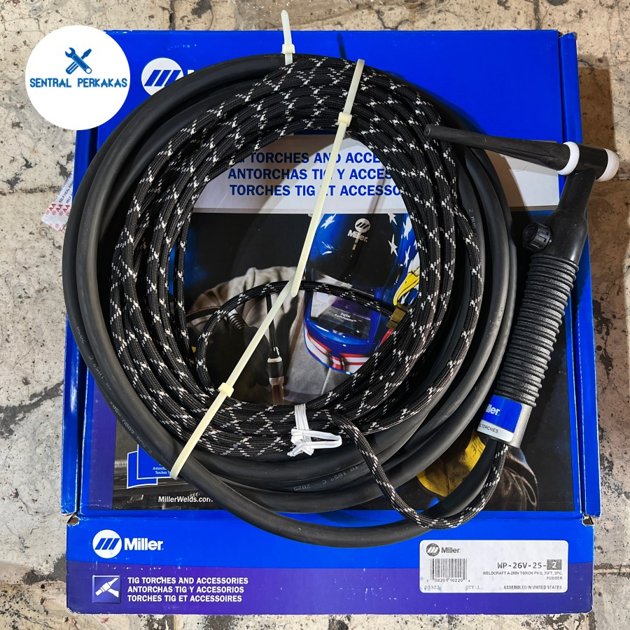 Stang las Argon / Tig Torch Miller WP-26V-25