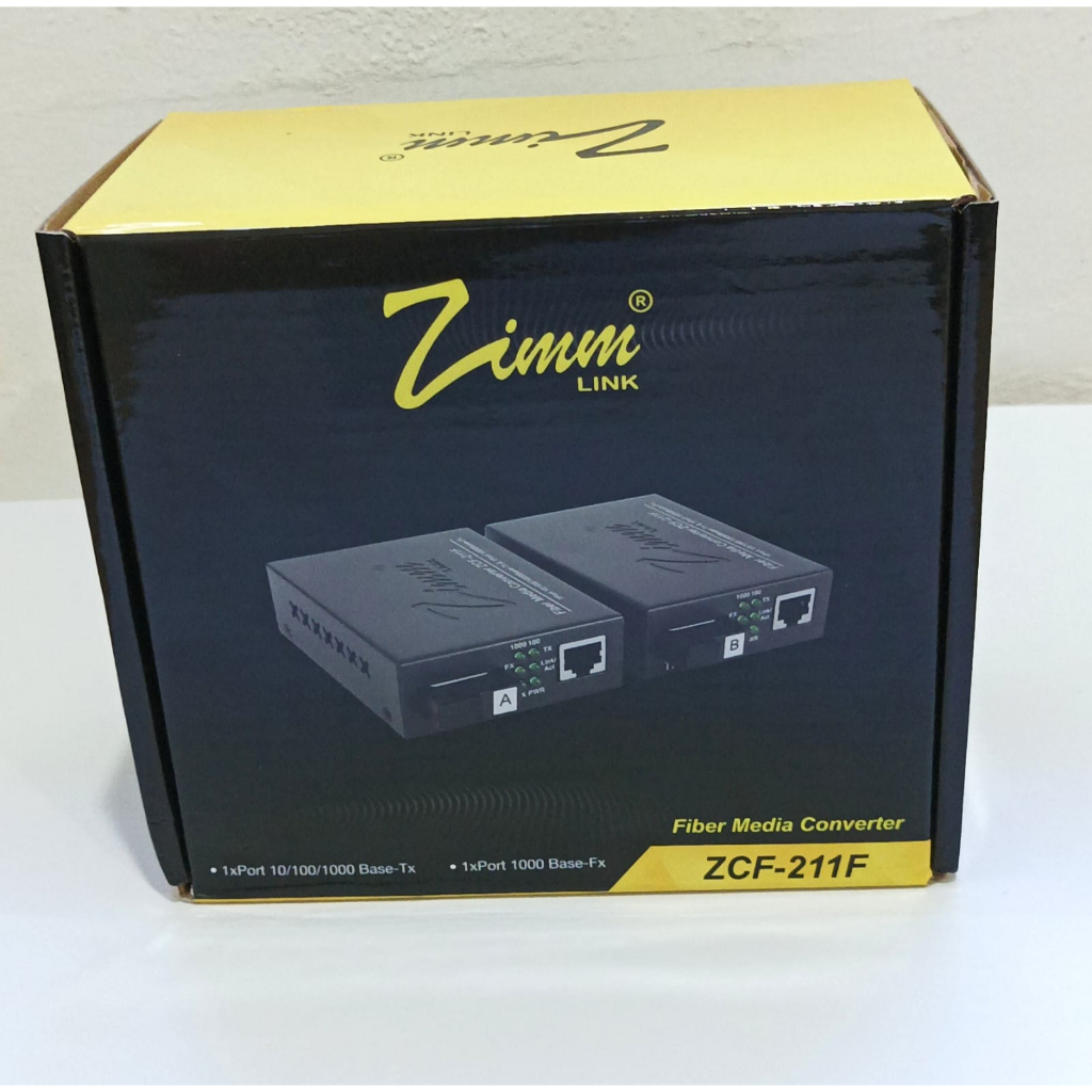 Zimmlink Media Converter ZCF211F-AB