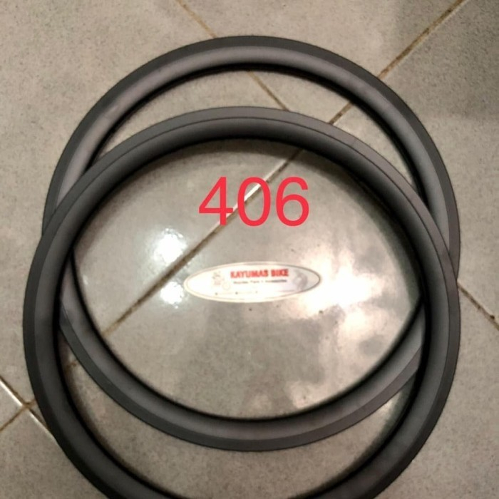 RIM VELG 20 406 SEPEDA LIPAT 24 HOLE DISC BRAKE RIMS SEPASANG