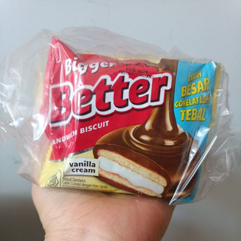 

Better Biskuit Sandwich 1pack isi 10