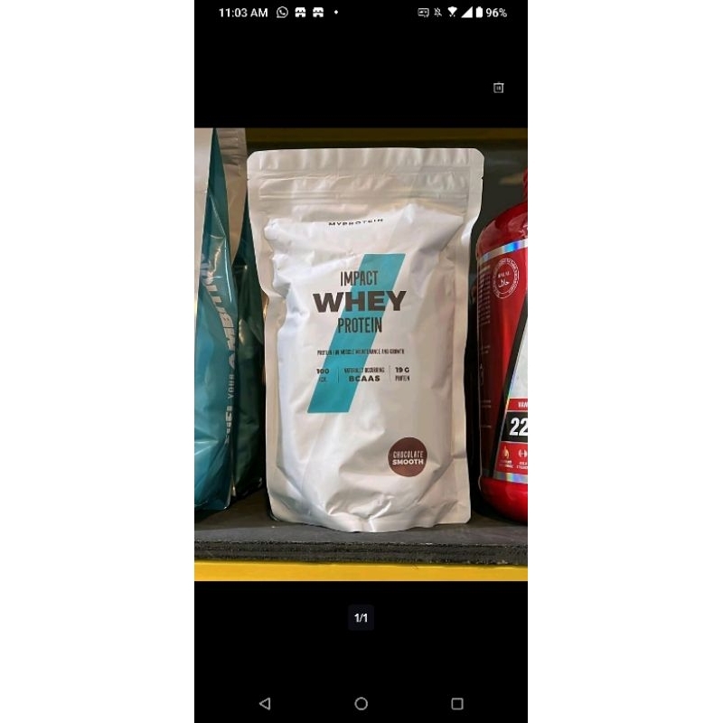 Myprotein impact whey protein 500 gr
