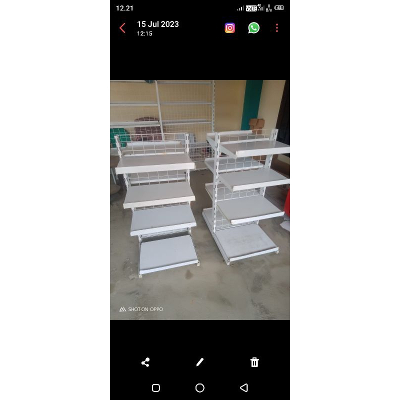 RAK GONDOLA DOBEL MINI EX ALFAMART