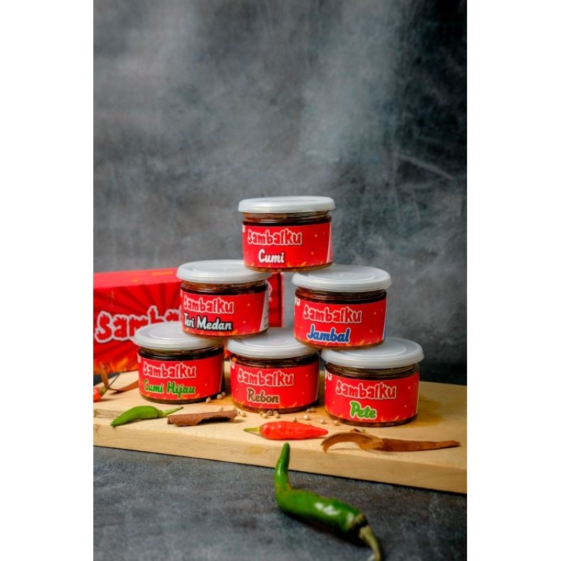 

SAMBAL CUMI HIJAU/PETE/TERI MEDAN/JAMBAL/REBON sambel SAMBELKU