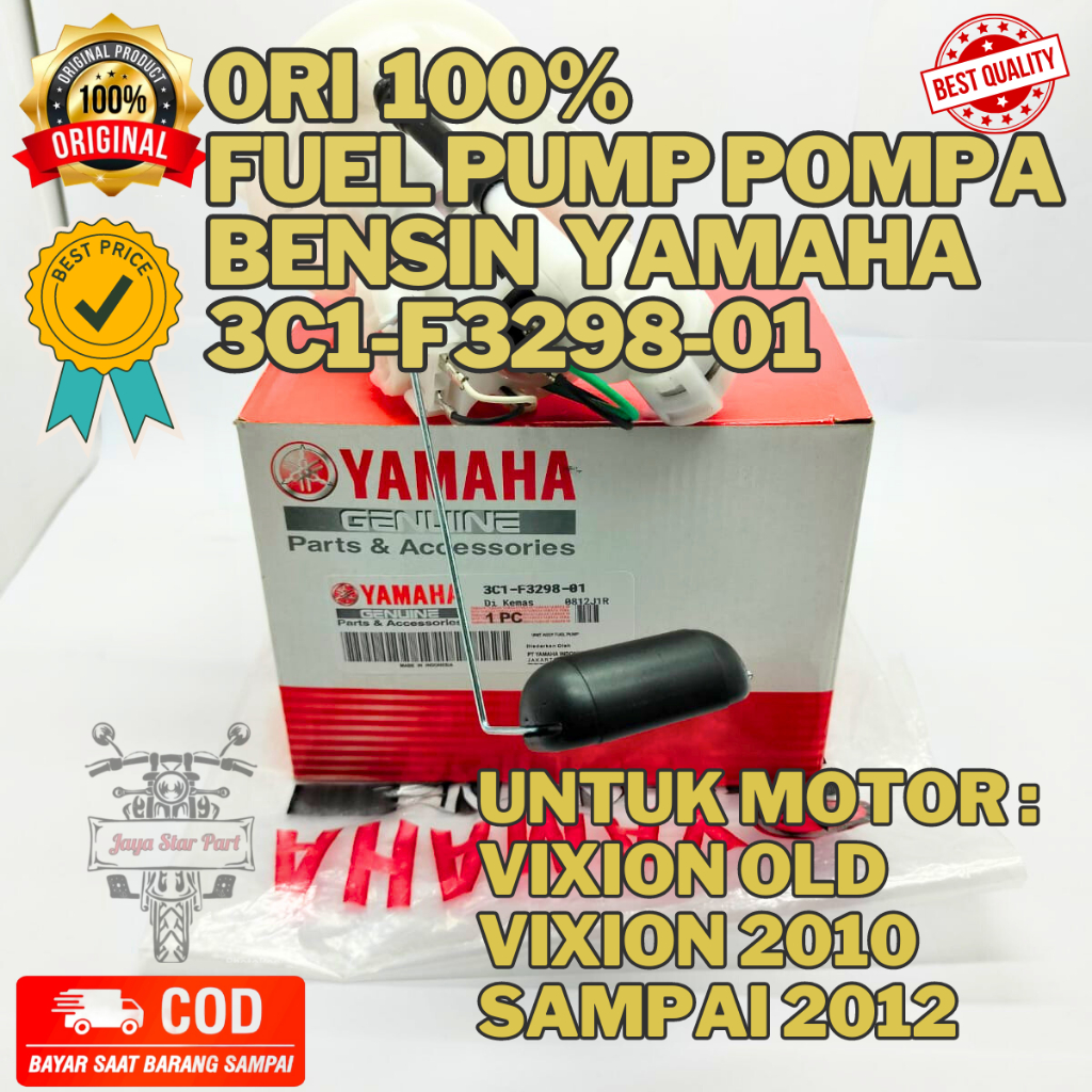 ORI FUEL PUMP POMPA KOMPLIT BENSIN ASLI ORIGINAL YAMAHA YGP 3C1-F3298-01 KUALITAS ASLI ORIGINAL