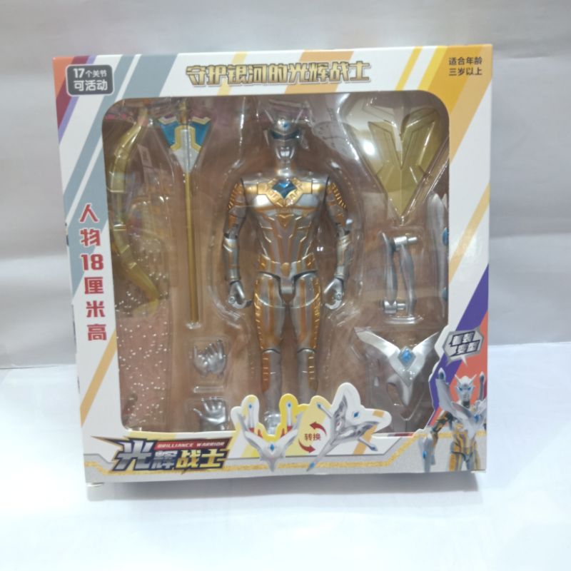 Mainan Action Figure Ultraman Shf Zero Shining Ultimate