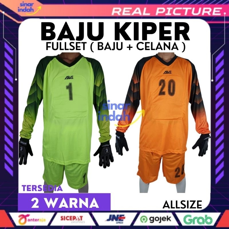 Setelan Baju Sepak Bola Futsal DEWASA AIKE Goal Keeper Kiper