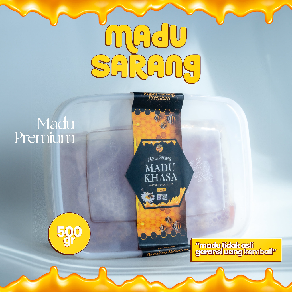 

MADU SARANG || MADU ASLI || ORI 100% || 500GR