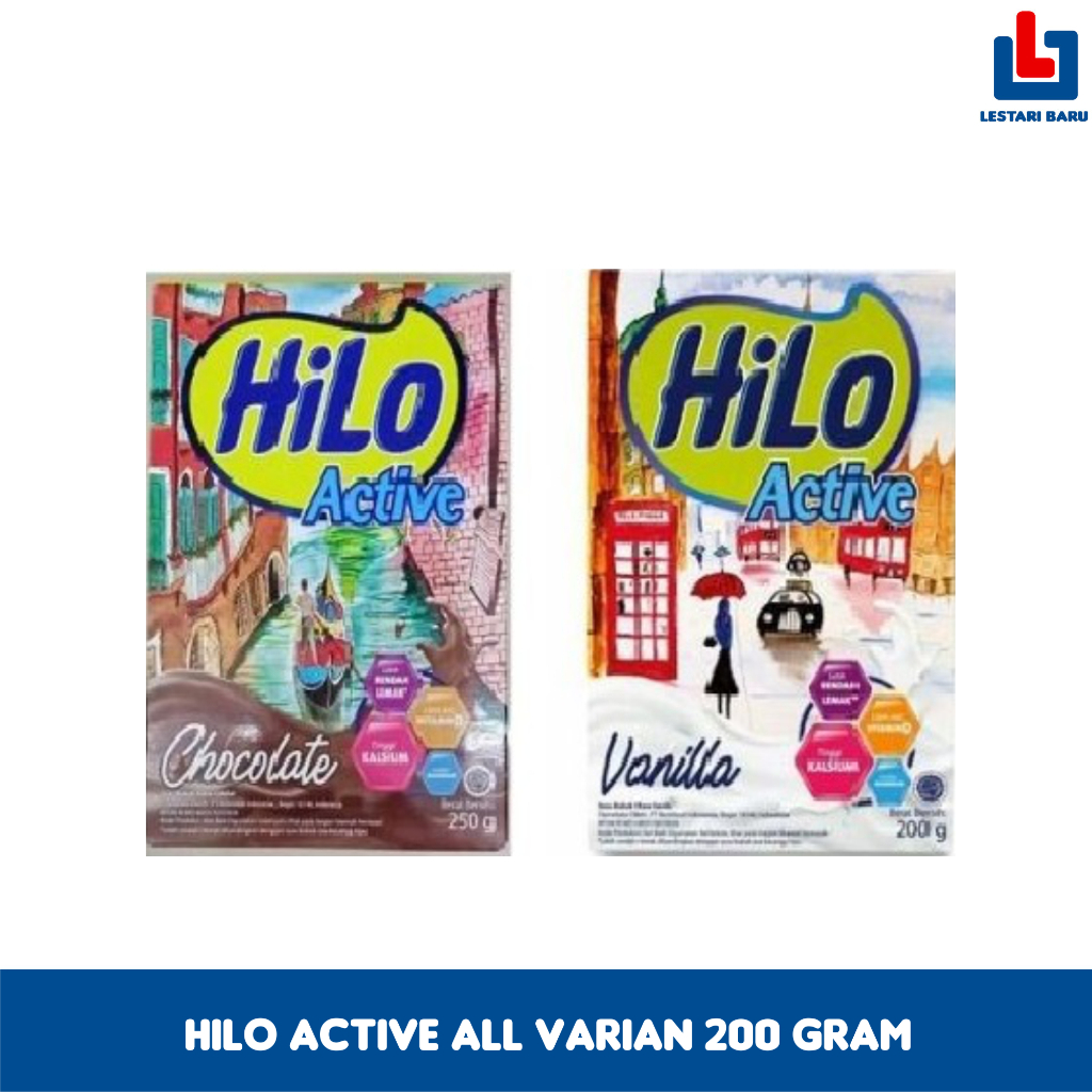 

Hilo Active All Varian Kemasan Pack 200 Gram