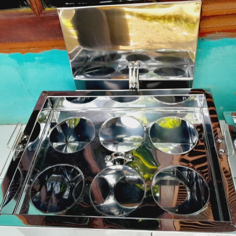 Dandang kotak Mie kocok lubang 6