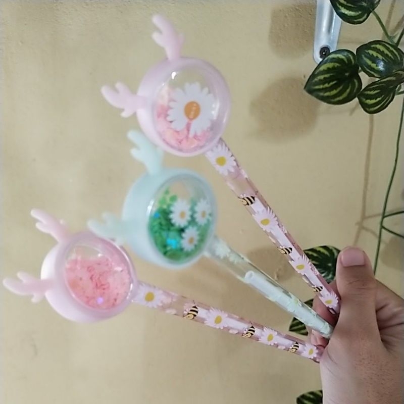 

Pulpen 6 warna unicorn Bulpoin squin