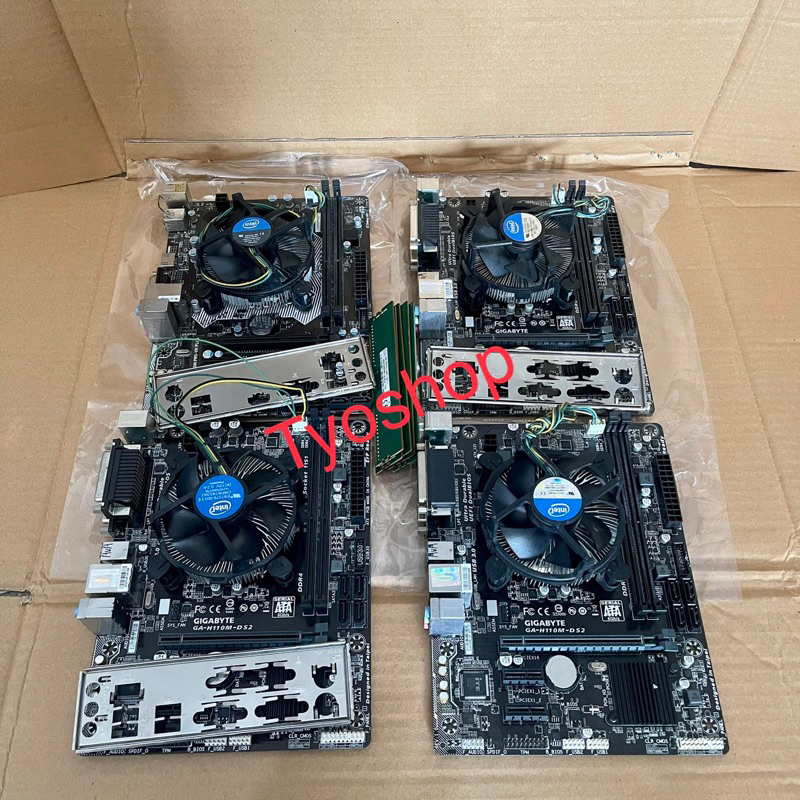 Paket Mainboard H110 plus Core i5 6500 Ram DDR4 16GB