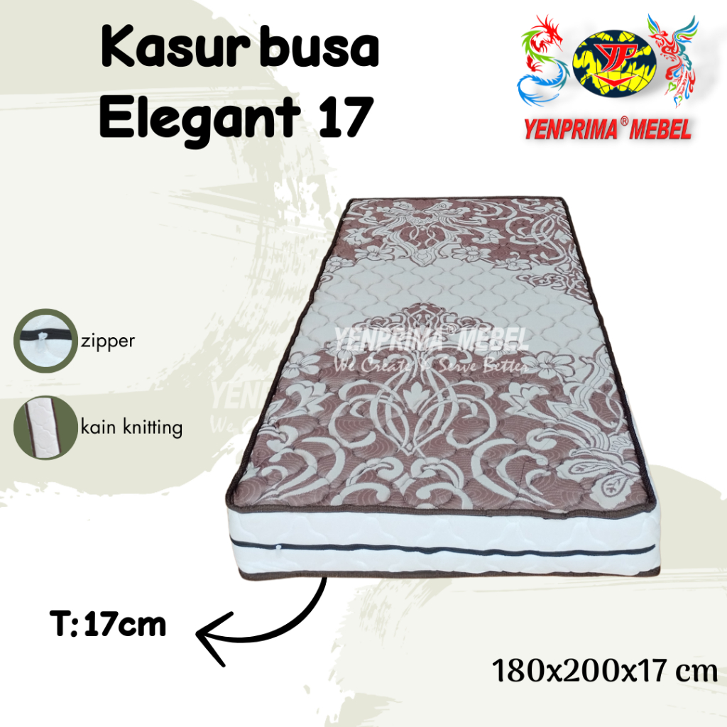 Kasur Busa Elegant Uk.180x200x17 Cm / Kasur Busa / Kasur Promo