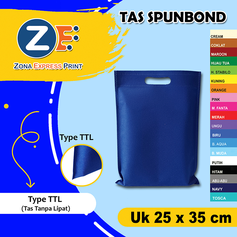 

tas kain spundbond ttl 25 x 35 cm