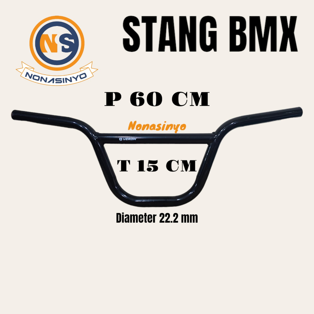 handlebar stang sepeda bmx anak besi