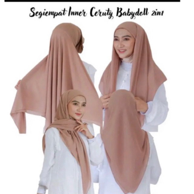 jilbab segitiga inner premium