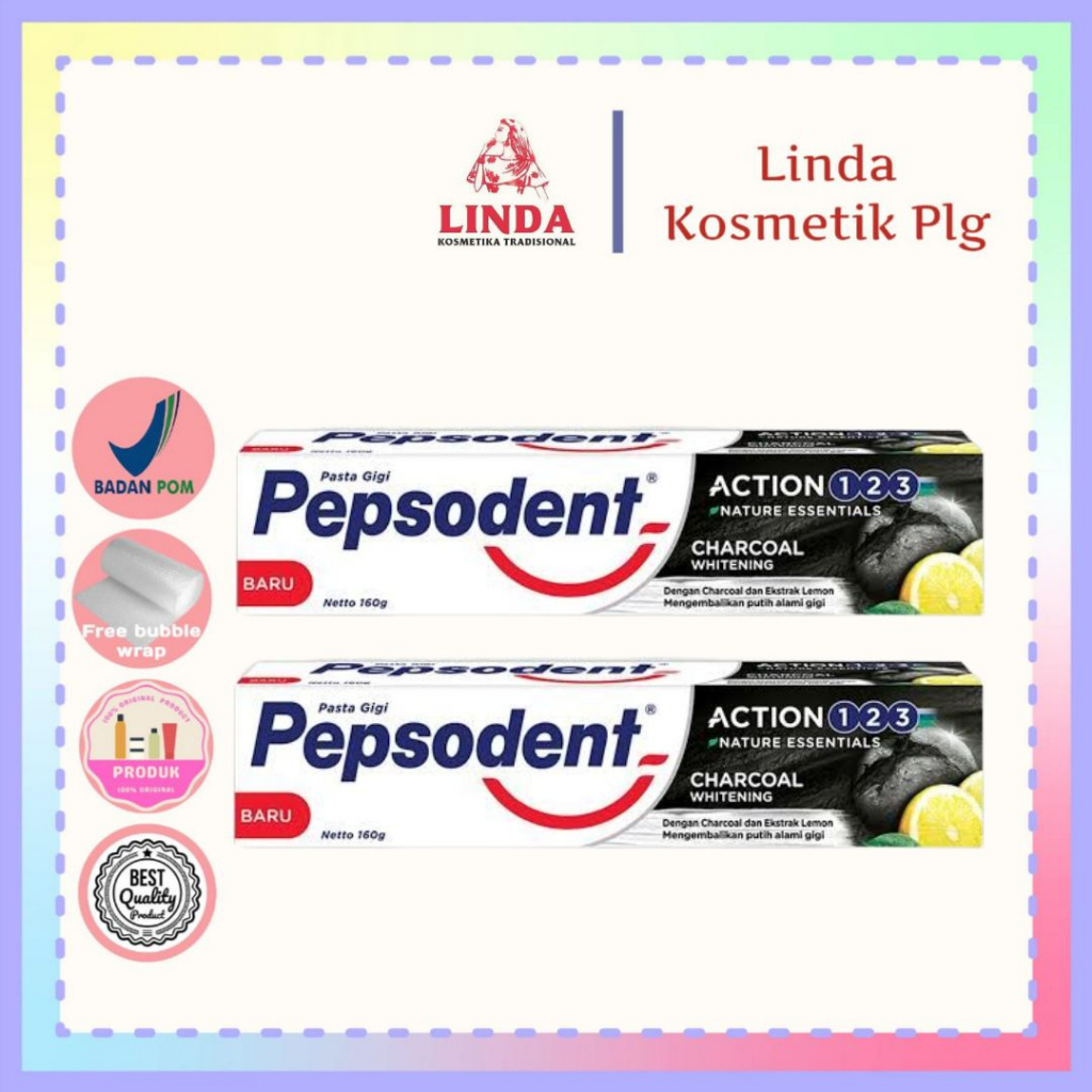 PEPSODENT COMPLETE 8 CHARCOAL