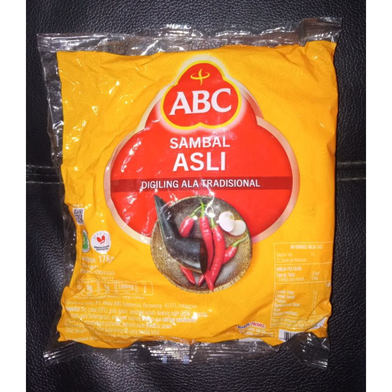 

Abc Sambal Asli Sachet Isi 22 Pcs