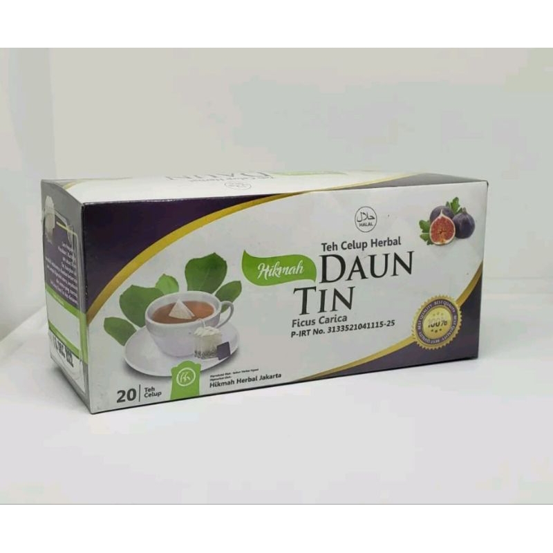 

Teh Celup Daun Tin Hikmah Herbal isi 20 Kantong