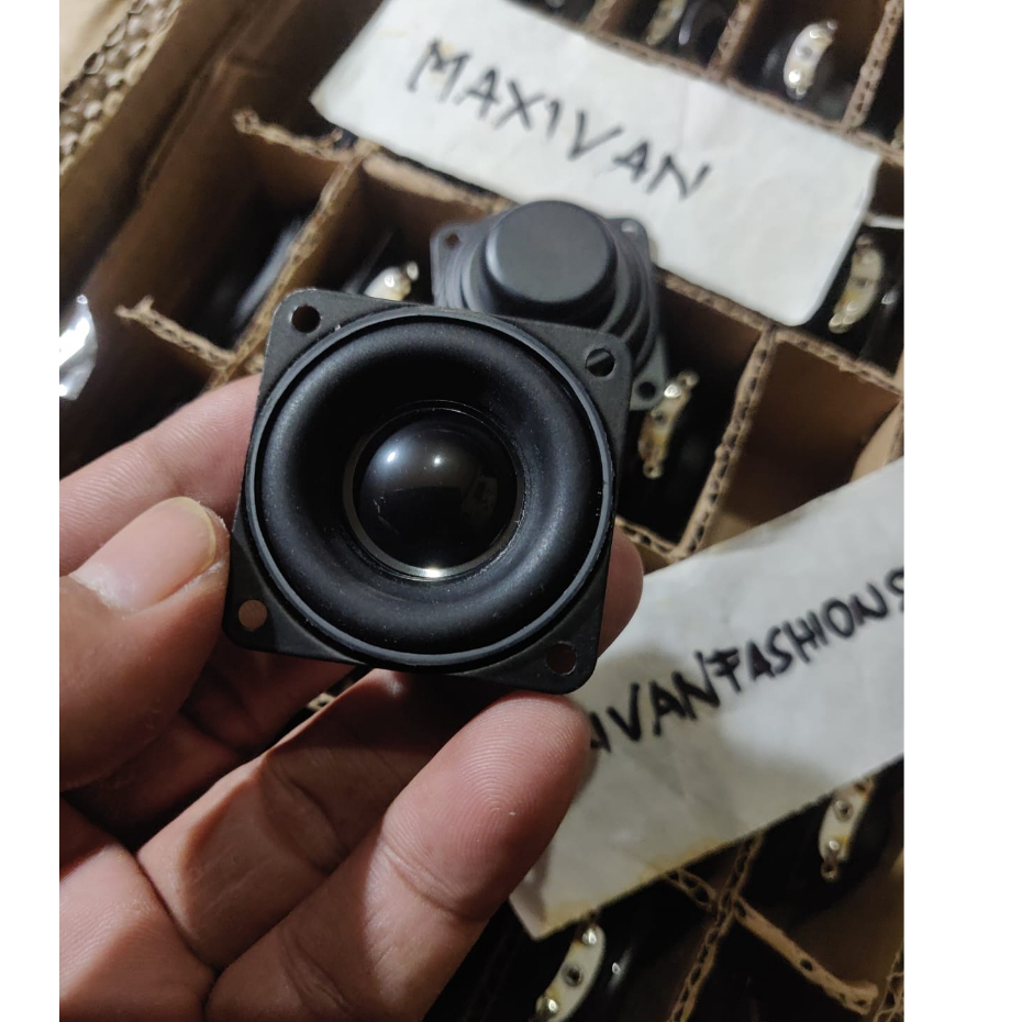 Speaker Mini HIFI 1.5 Inch 40mm 4 Ohm 5W Neodymium Black Frame 1 Buah Speaker