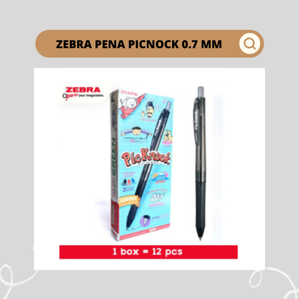 

ZEBRA PENA PICNOCK 0.7 MM | SATUAN