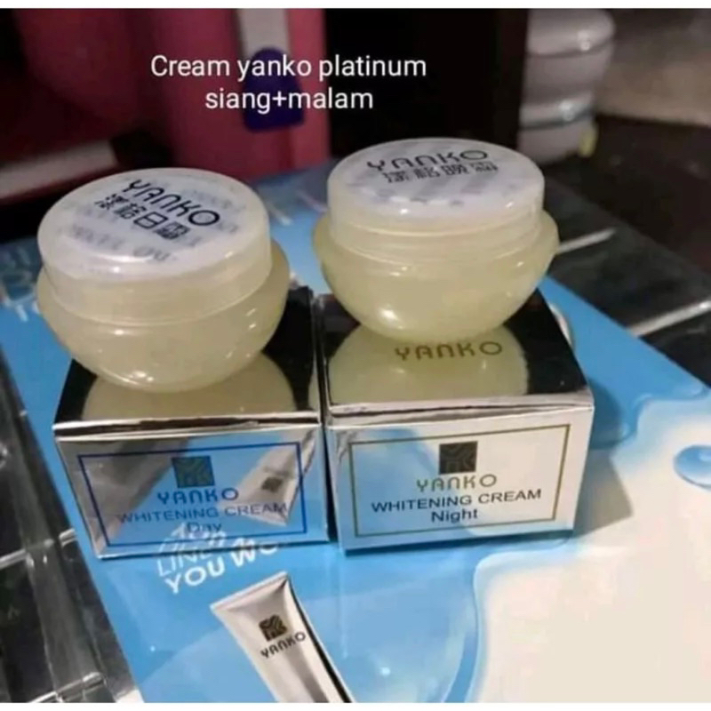 YANKO PLATINUM krim siang dan malam