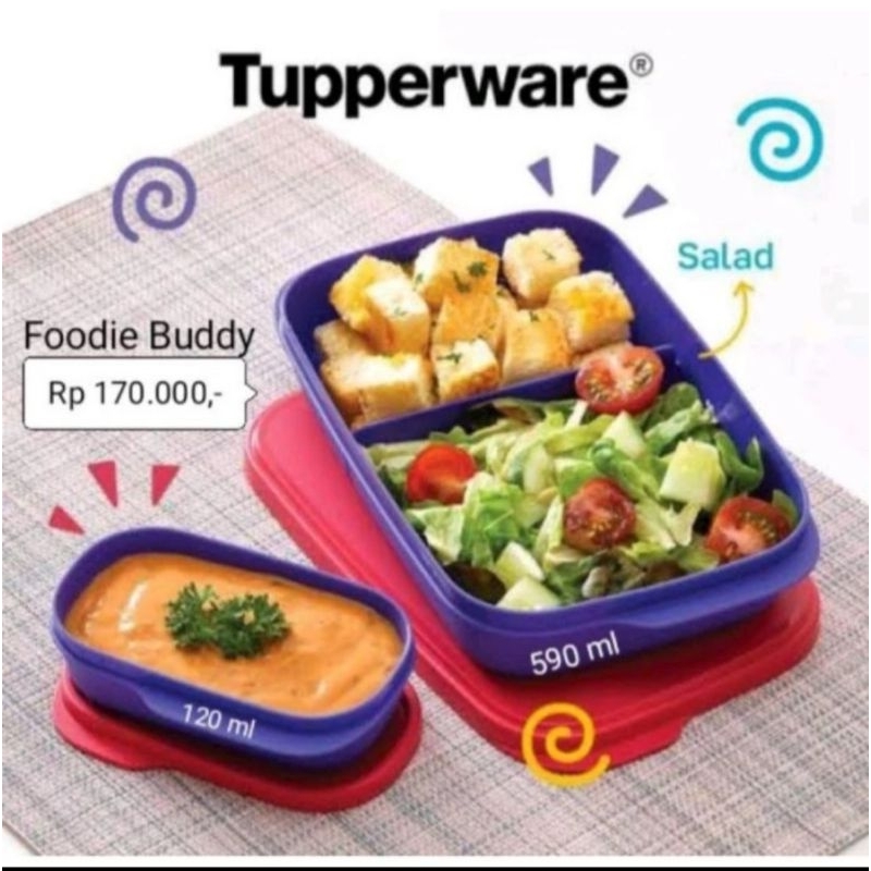Tupperware foodie buddy kotak makan anak