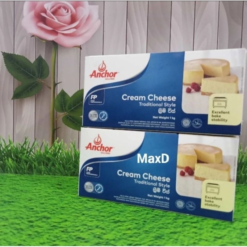 

Khusus Pengiriman Instan !! Anchor Cream Cheese 1 kg