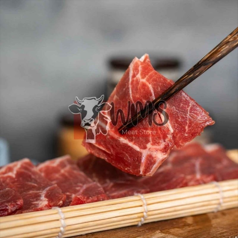 

US Prime Bollar Blade Yakiniku Cut - 250 grm